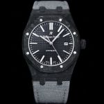 INA Factory Audemars Piguet Black Carbon Fibre Watch